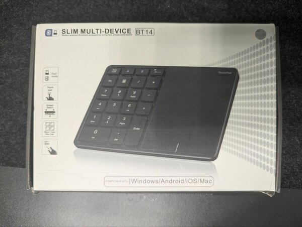 Клавиатура с тачпадом