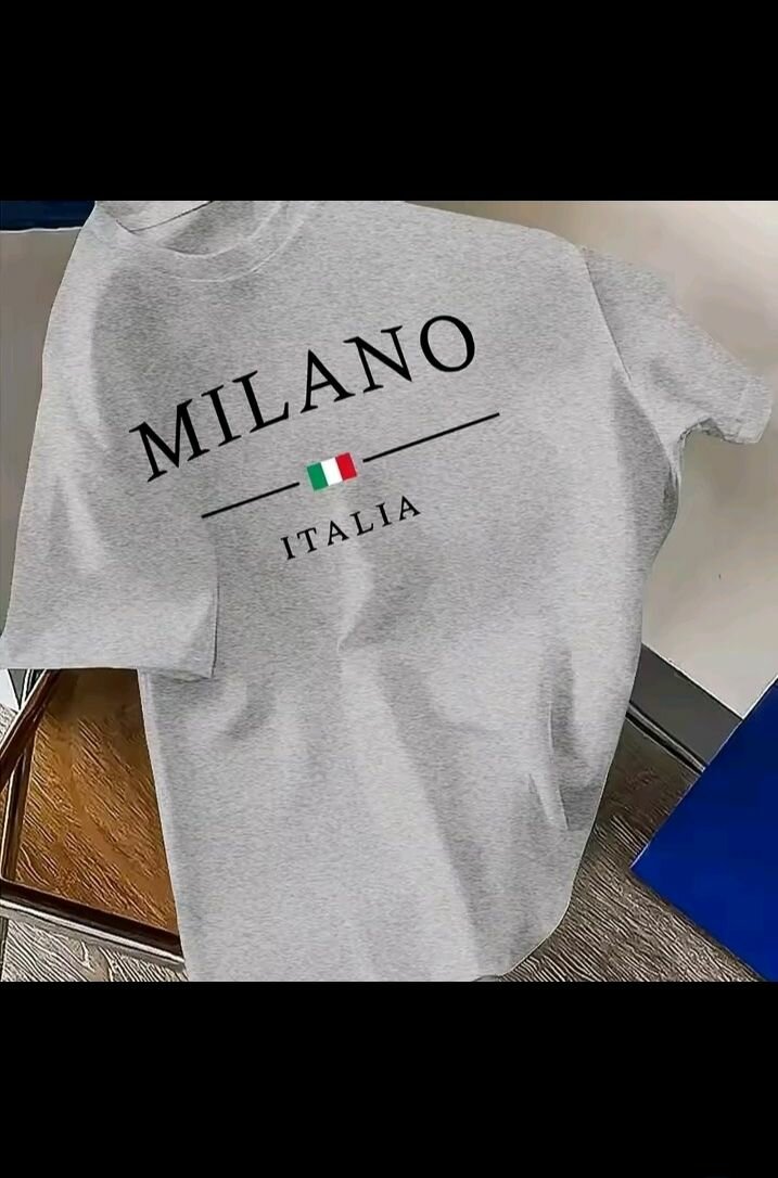 T-shirt Milano Italia tendance