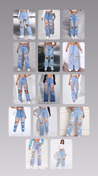 BOYFRIENDS JEANS & CARGO PANTS