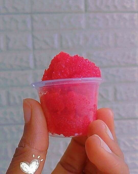 Ensemble de gommage lèvres exfoliant