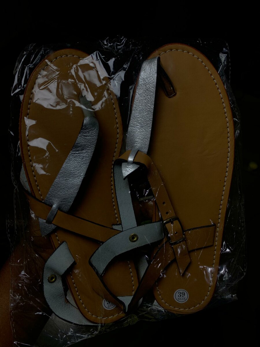 Sandales en cuir élégantes