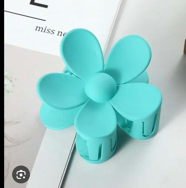 Pinces à cheveux fleur colorées