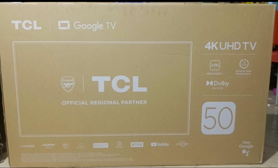 TV LED TCL 50 POUCES 4K UHD AVEC WIFI