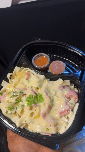 Tagliatelles fromage jambon