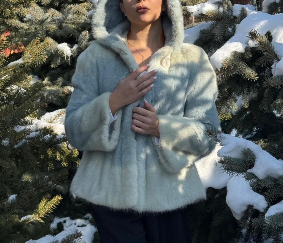 Шуба из натурального меха