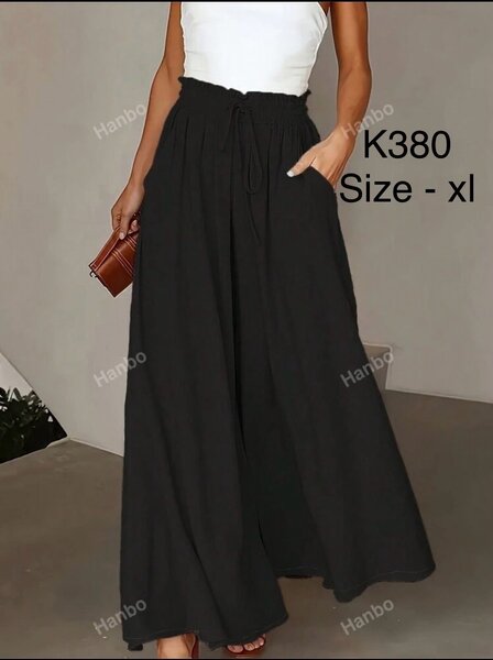 Wide leg women pants