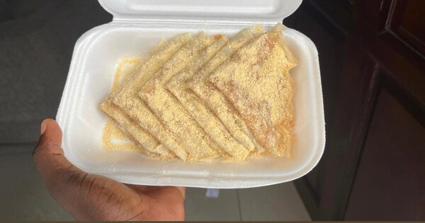 Crêpes nature&cerelac