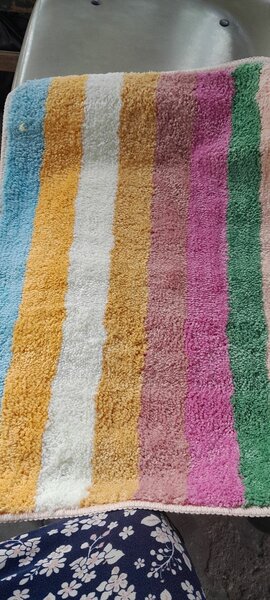 Set de tapis multicolores