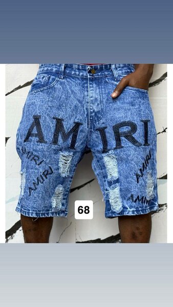Short en jean décontracté