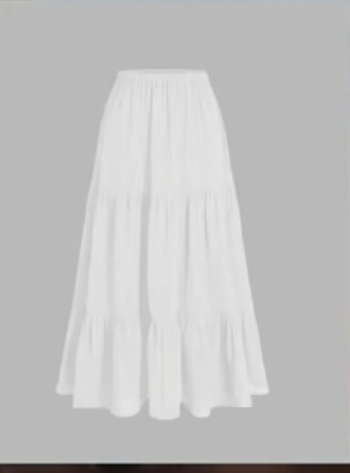 Jupe Longue Blanche Élégante