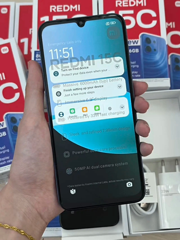 Smartphone Xiaomi Redmi 15C