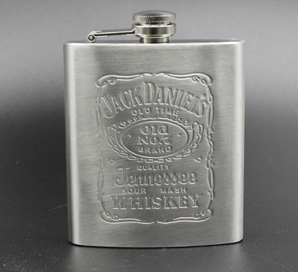 Flasque en acier inoxydable