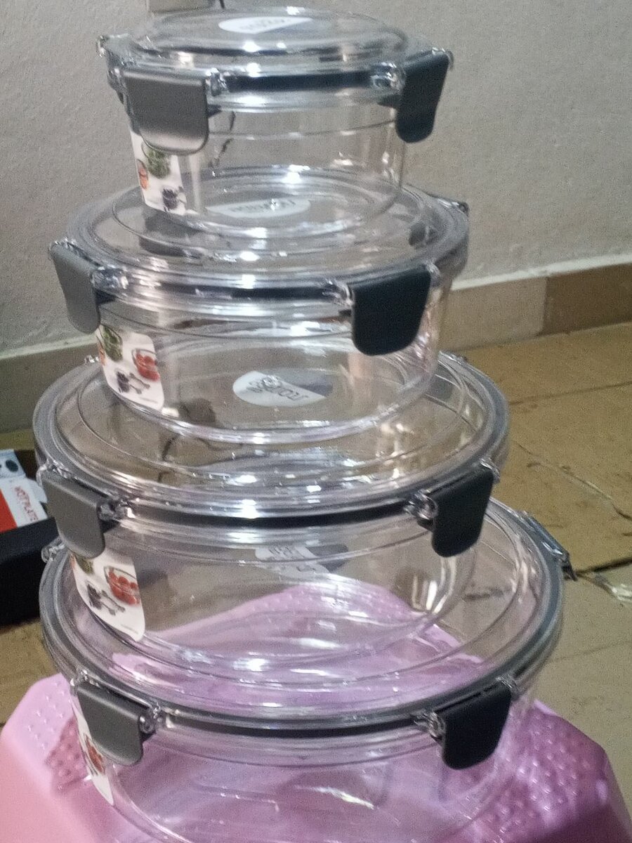 Ensemble de boîtes alimentaires hermétiques