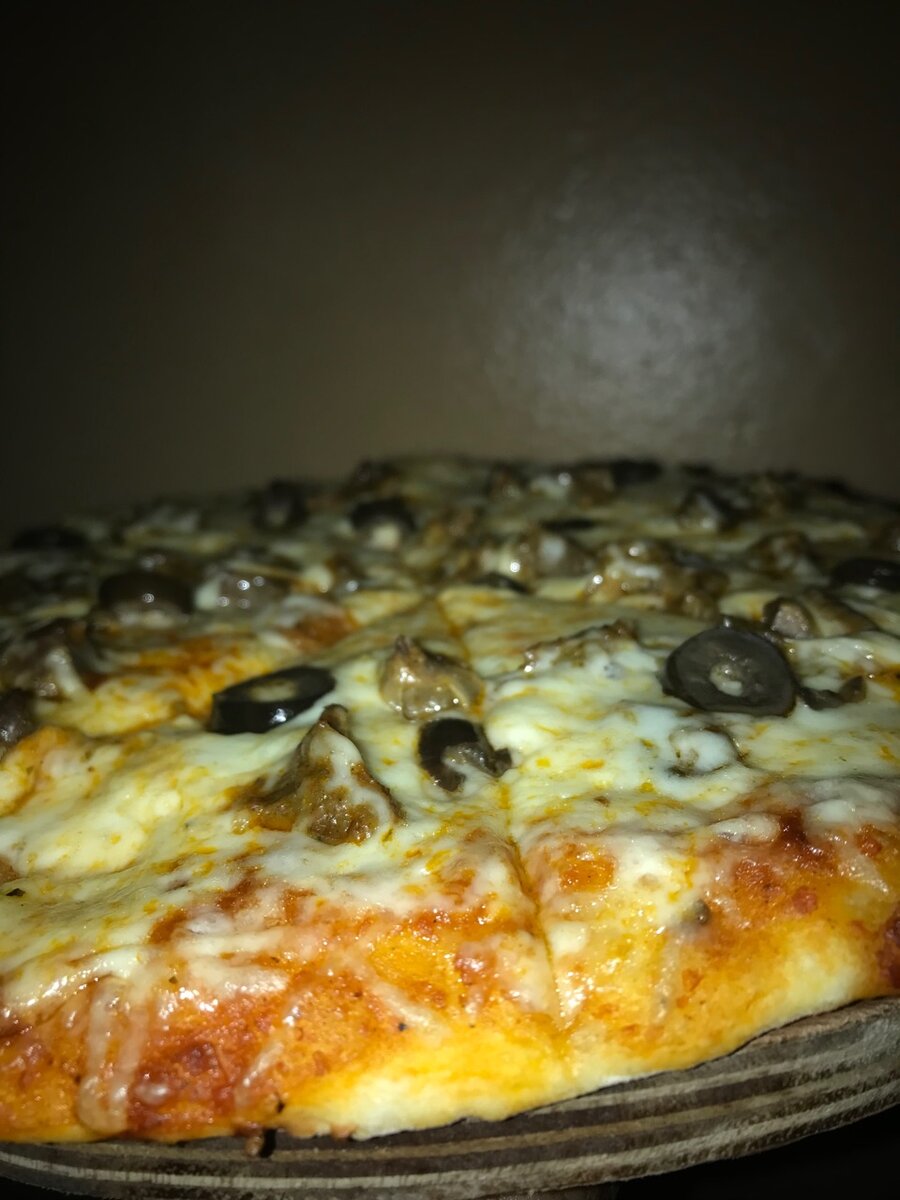 Pizza gésier de poulet