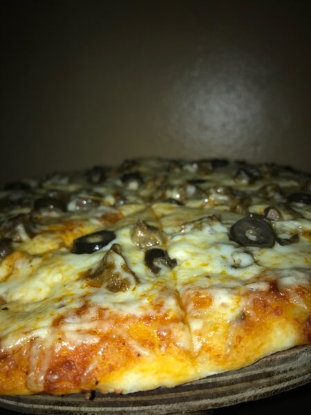 Pizza gésier de poulet