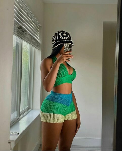 Culot et haut tricoté