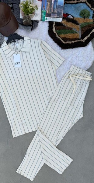 Pyjama rayé confortable