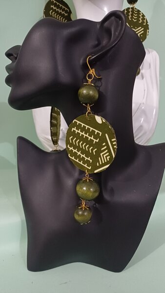 Boucles d'oreilles ethniques élégantes