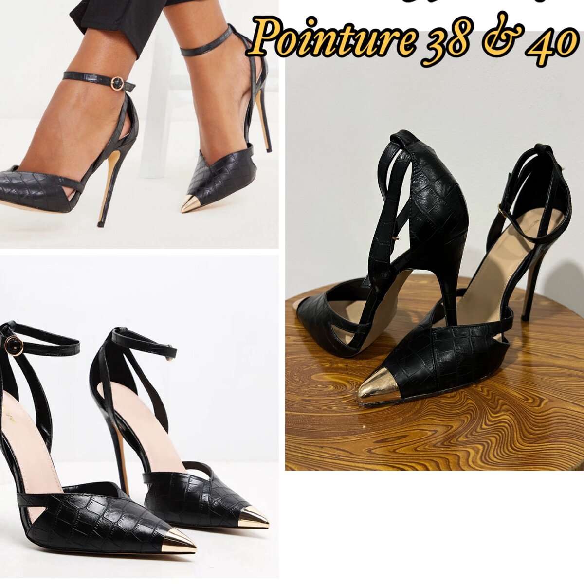 Escarpins, mules à talon