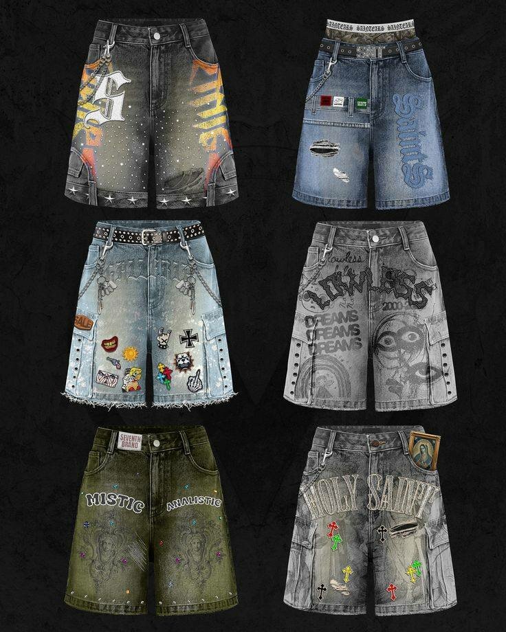 Shorts en jean originaux