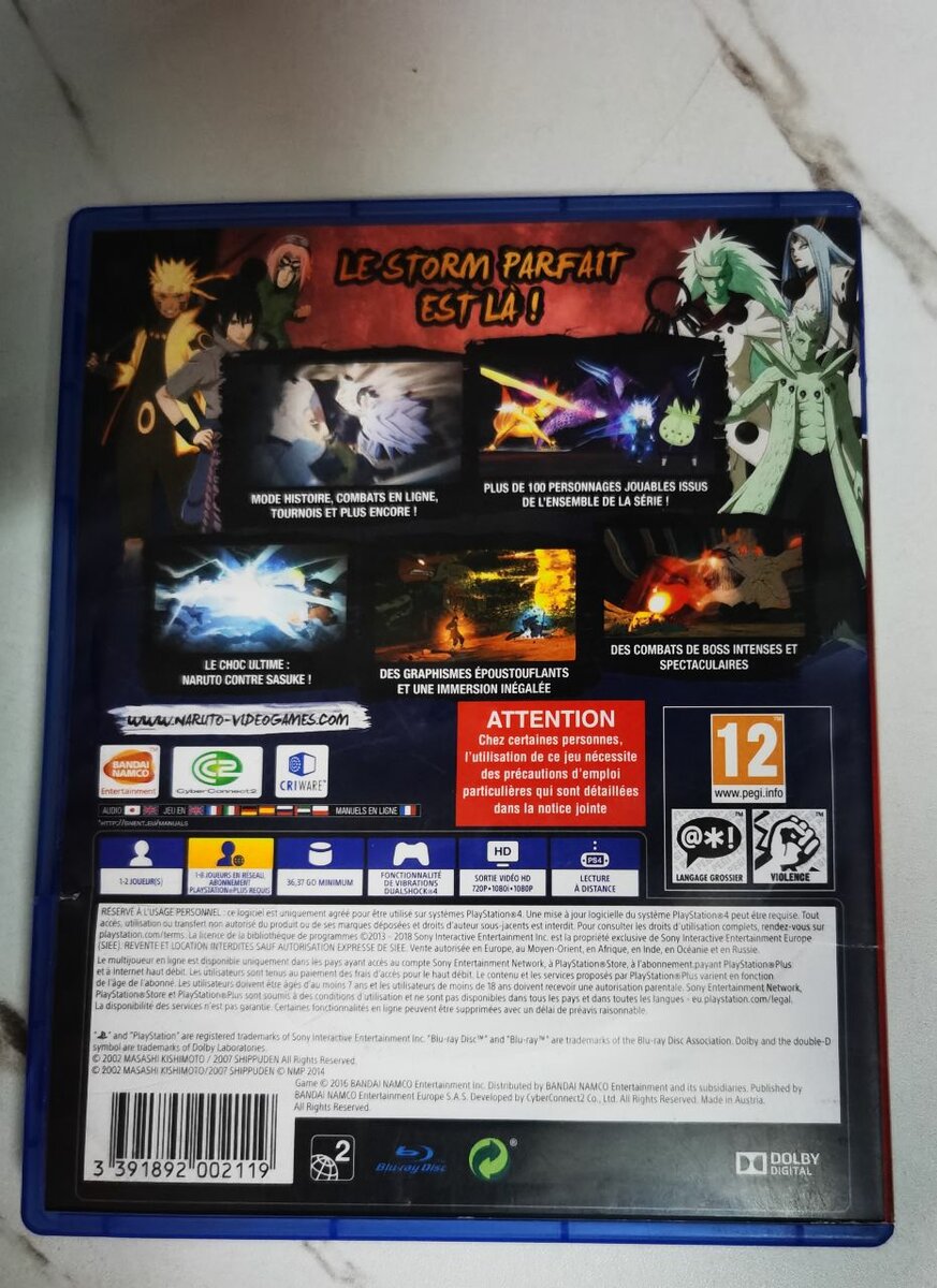 Naruto Ultimate Ninja Storm 4 PS4