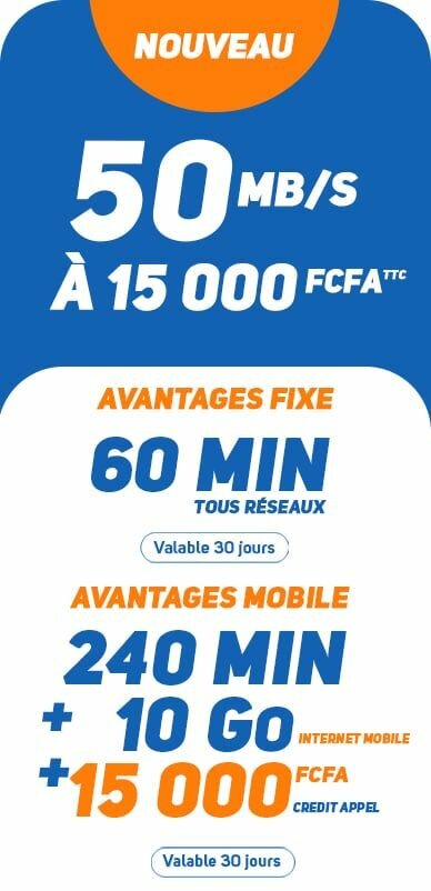 Routeur Fibre Moov Africa