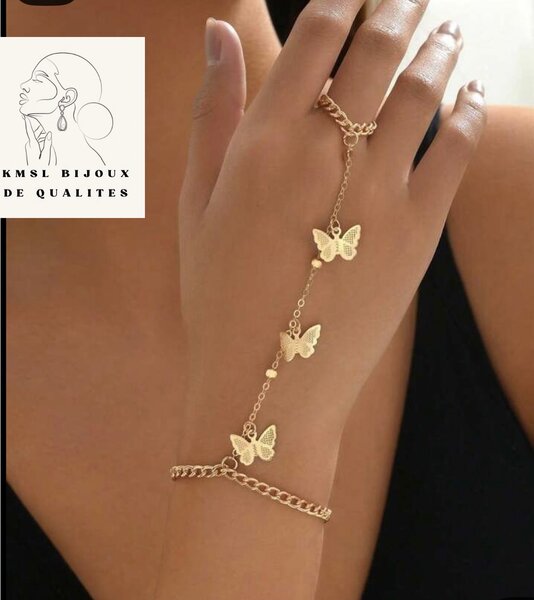 Bracelet papillon élégant