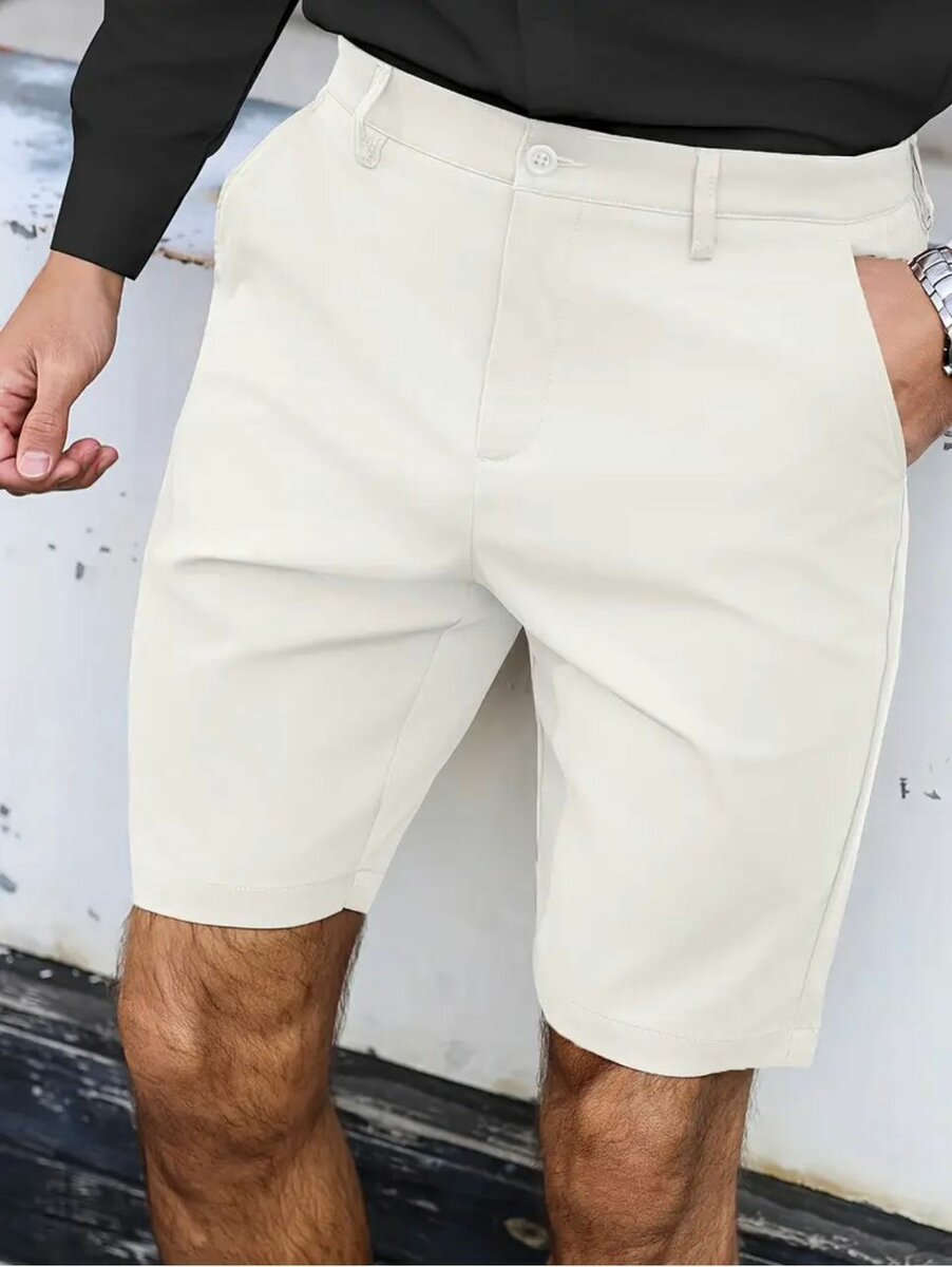 Shorts homme élégants en Cuir