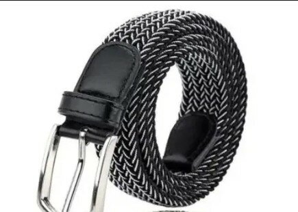 Versatile Elastic Braided Belt for Comfortable Fit and Adjustable Style