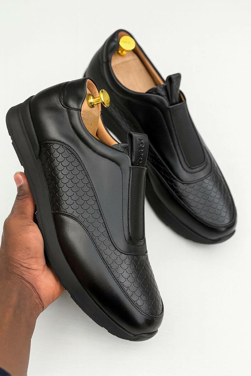 Mocassins en cuir élégants