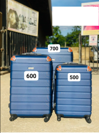 suitcases of different sizes