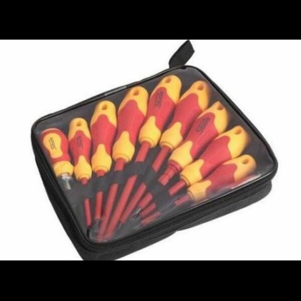 Kit de tournevis+testeur isolé