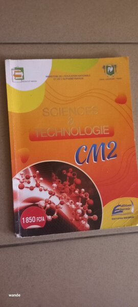 Livre de Sciences CM2