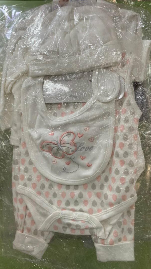 Ensemble Nouveau-né en Coton Doux