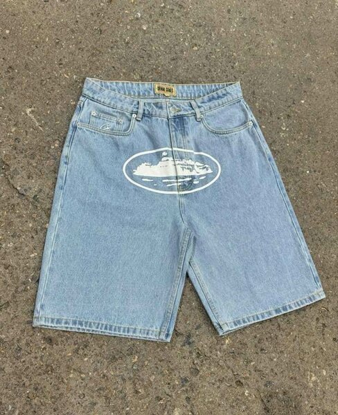 Shorts en jean imprimé tendance