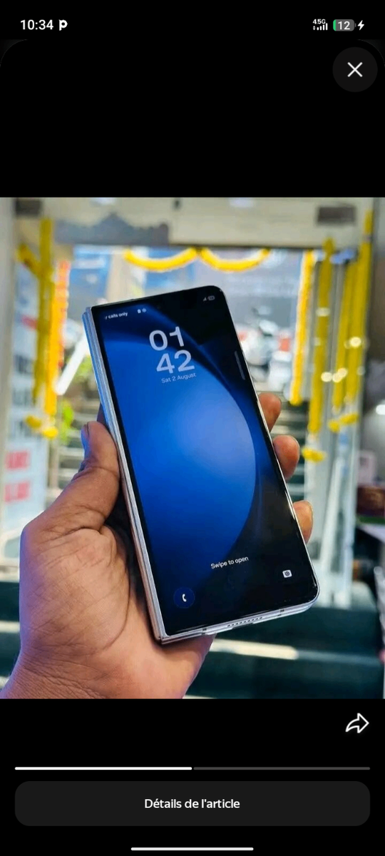 Smartphone pliable moderne