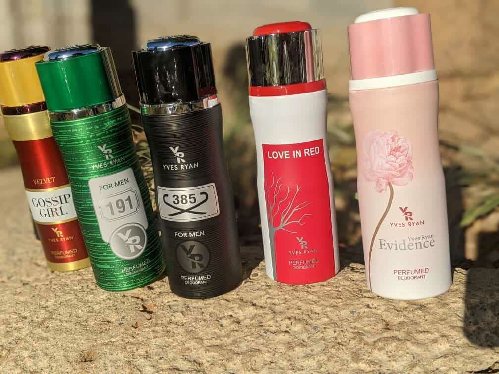 Yves Ryan body deodorants