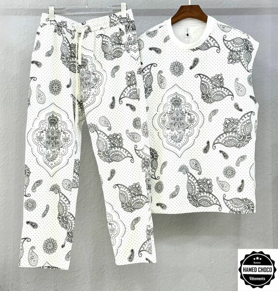 Pyjama confortable paisley