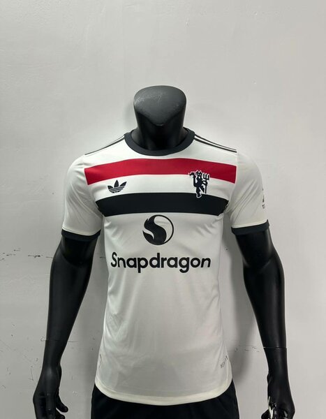 Manchester united away jersey.
