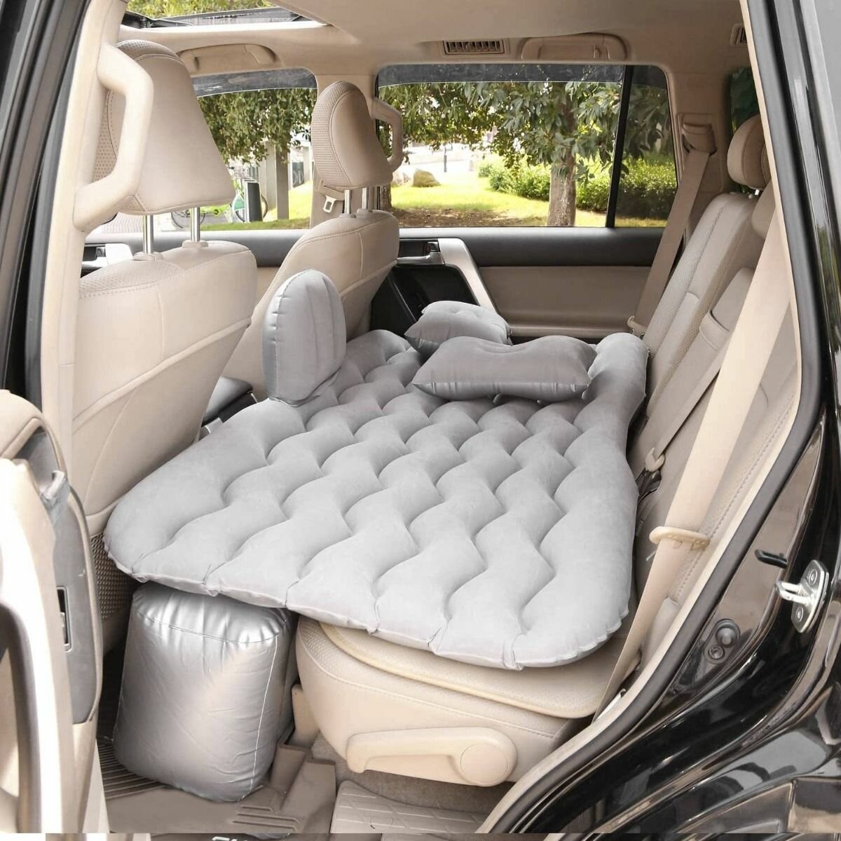 Inflatable car bed