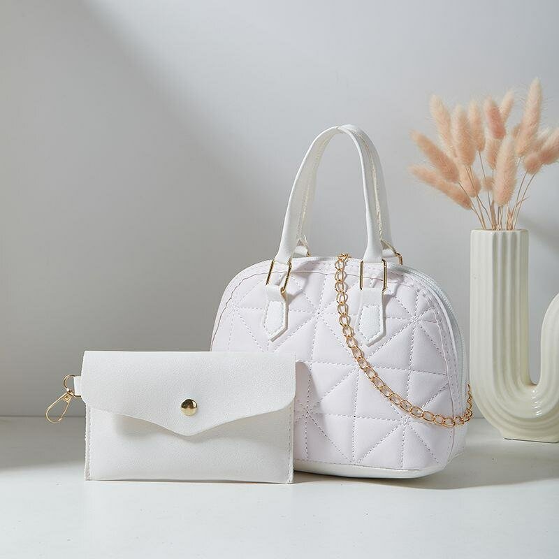 Ensemble élégant sac à main et pochette