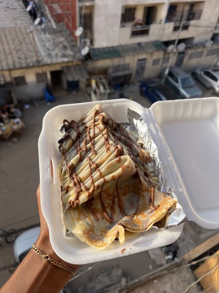 Crêpes au chocolat gourmandes