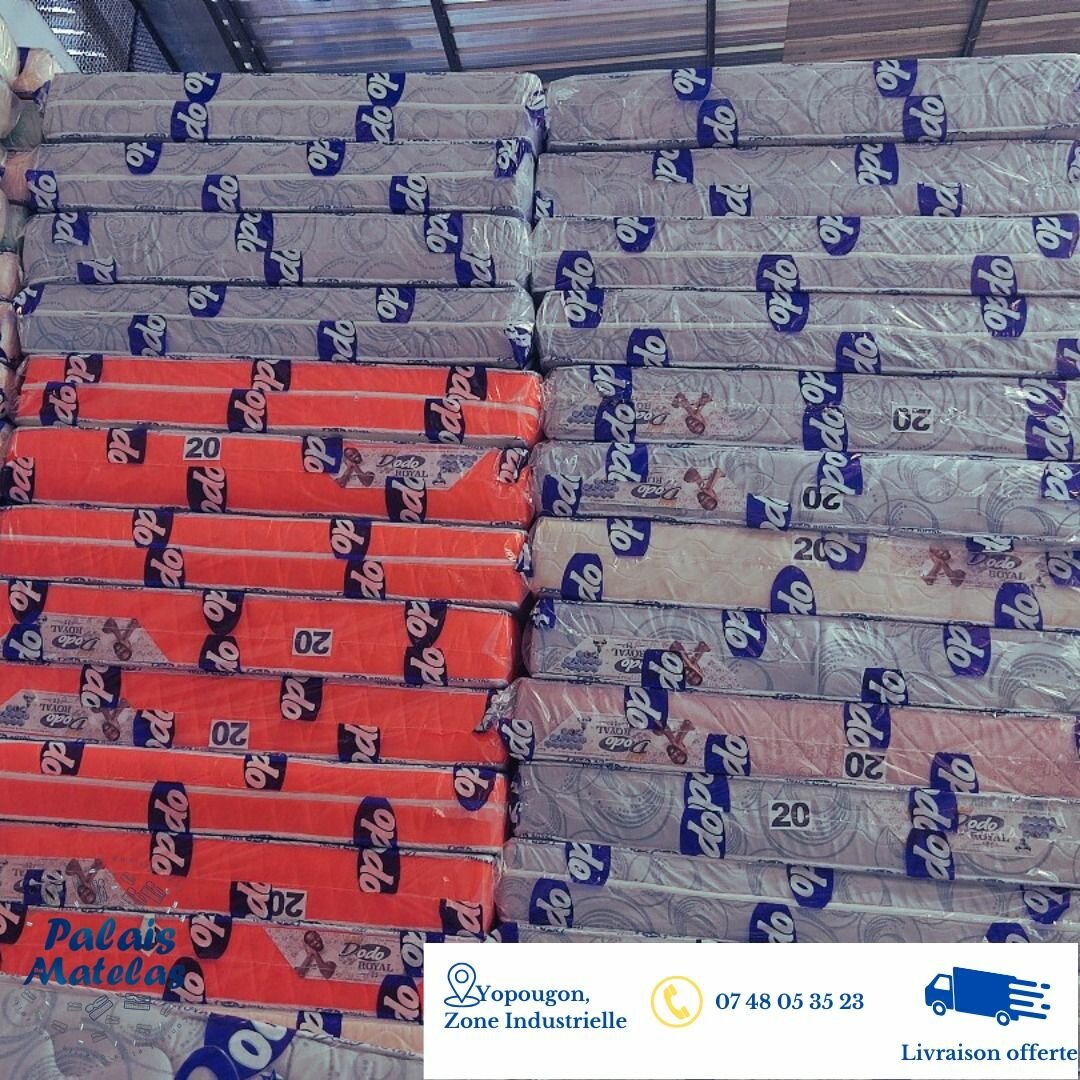 Matelas 2 places épaisseur 20