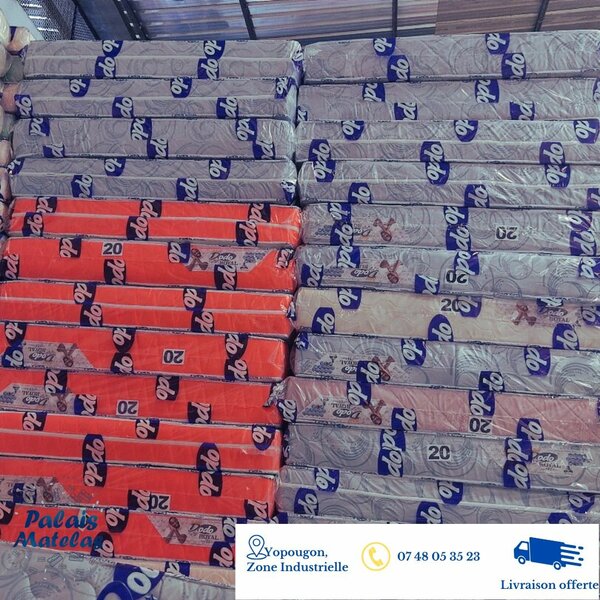 Matelas 2 places épaisseur 20