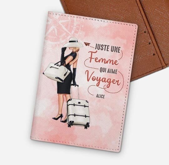 Housse Passeport Personnalisée