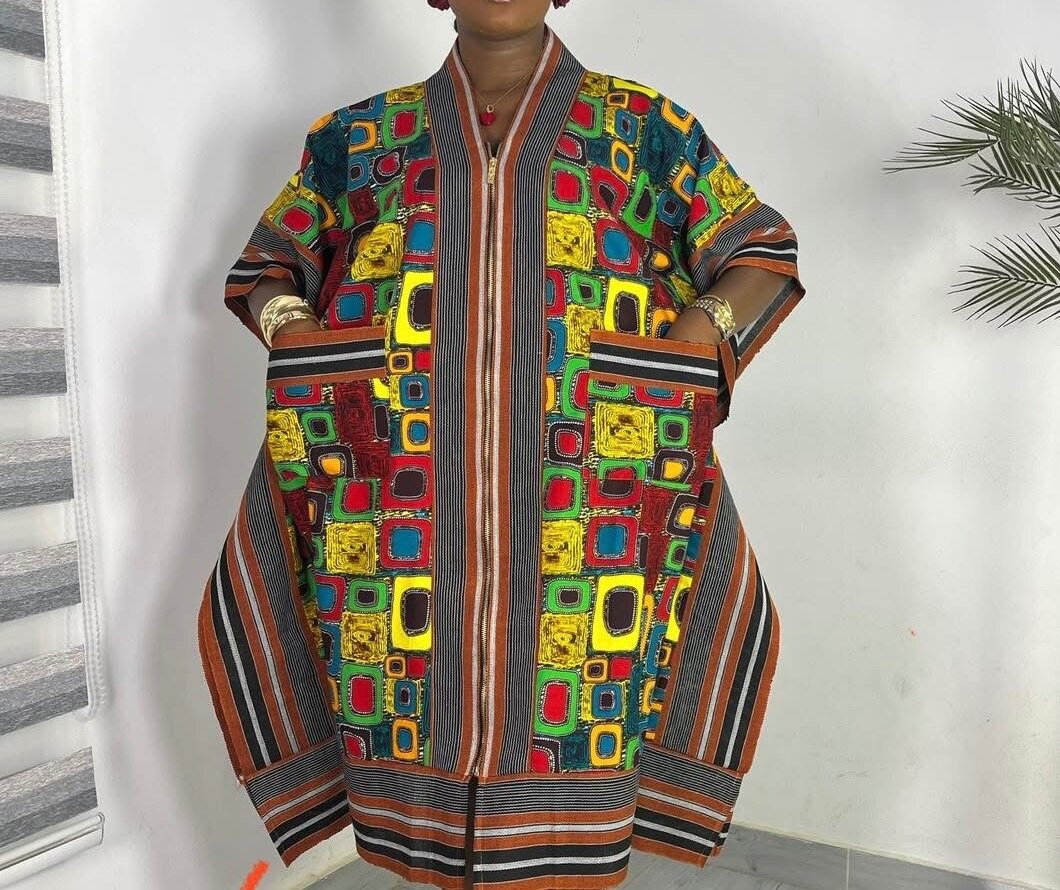 Robe Dashiki Colorée