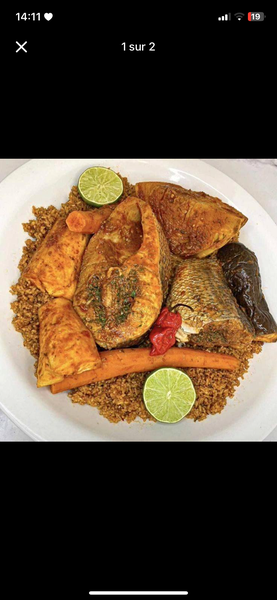 Tchep au poulet poisson braisé