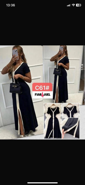 Robe Élégante avec Fente