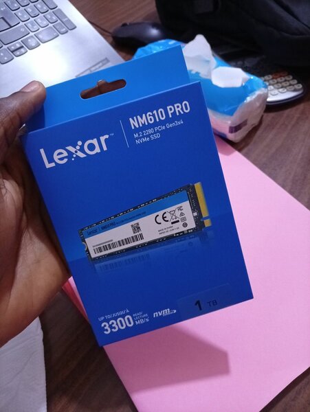 Nvme SSD 1 TB Lexar