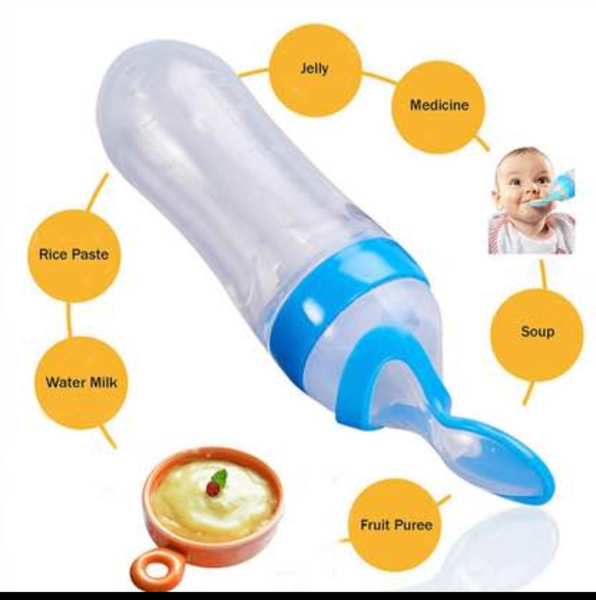 Baby spoon feeder